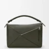 Large Puzzle Bag in Supple Grained Calfskin Large Puzzle Bag in Supple Grained Calfskin