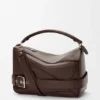 Large Puzzle Biker Bag in Shiny Calfskin Large Puzzle Biker Bag in Shiny Calfskin
