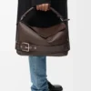 Large Puzzle Biker Bag in Shiny Calfskin Large Puzzle Biker Bag in Shiny Calfskin