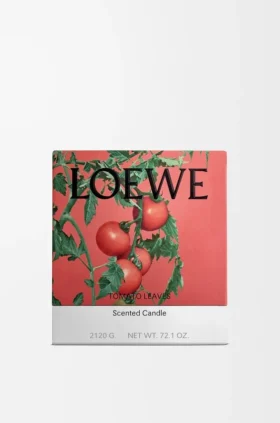 Large Tomato Leaves Candle