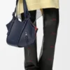 Layered Hammock Flip Bag in Classic Calfskin