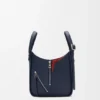 Layered Hammock Flip Bag in Classic Calfskin