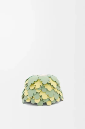 Leaves Charm in Calfskin