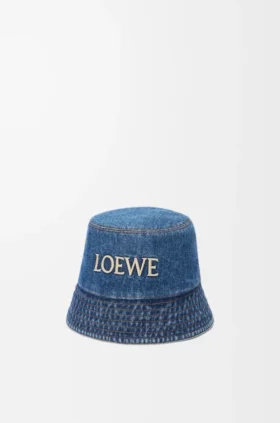 Loewe Bucket Hat in Denim