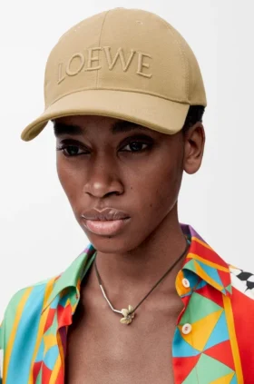 Loewe Cap in Canvas