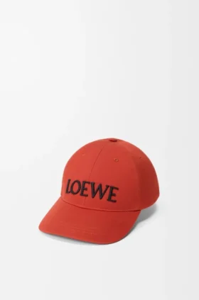 Loewe Cap in Cotton Canvas Loewe Cap in Cotton Canvas