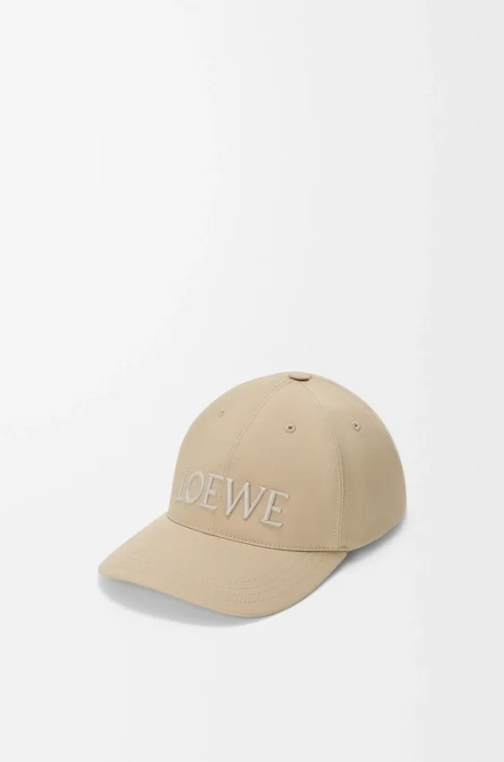 Loewe Cap in Cotton Canvas Loewe Cap in Cotton Canvas