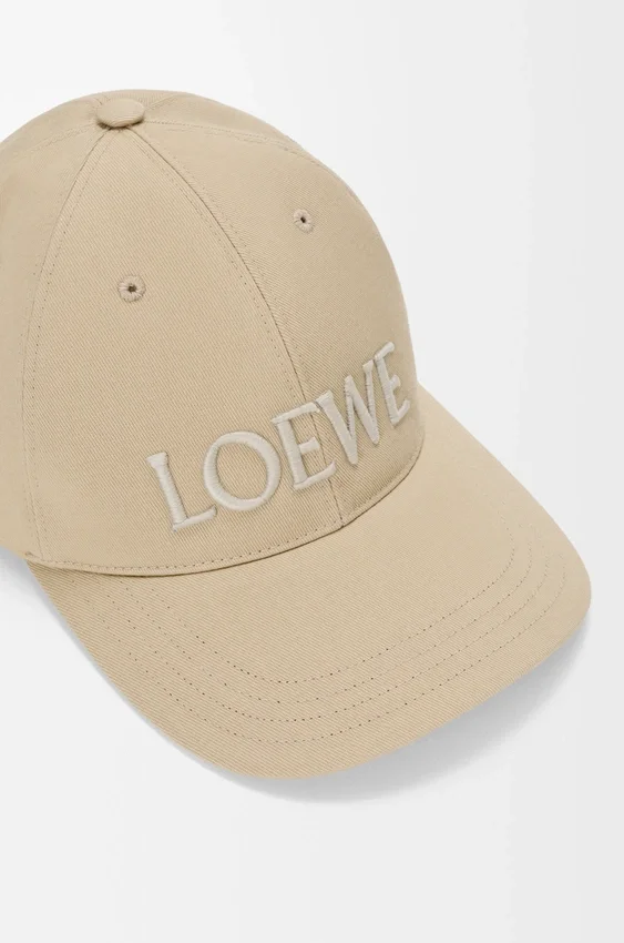 Loewe Cap in Cotton Canvas Loewe Cap in Cotton Canvas