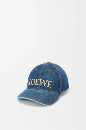 Loewe Cap in Denim
