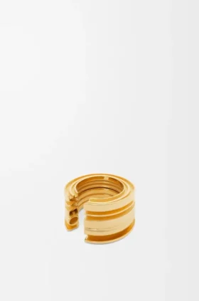 Loewe Graphic Ring in Sterling Silver