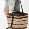 Loop Basket in Raffia Loop Basket in Raffia