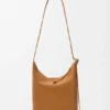 Loop Bucket in Suede Calfskin