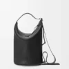 Loop Bucket in Supple Grained Calfskin