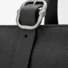 Loop Zipped Tote in Supple Grained Calfskin