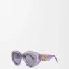 Maxi Anagram Butterfly Sunglasses Maxi Anagram Butterfly Sunglasses