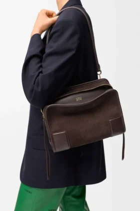 Medium Amazona 180 Bag in Suede