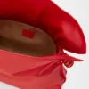 Medium Coil Flamenco Clutch in Nappa Calfskin