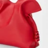 Medium Coil Flamenco Clutch in Nappa Calfskin
