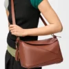 Medium Featherlight Puzzle Bag in Nappa Lambskin