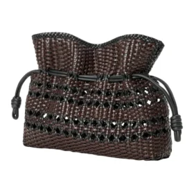 Medium Flamenco Clutch “Black Brown” a411Fc1Xdn-1103