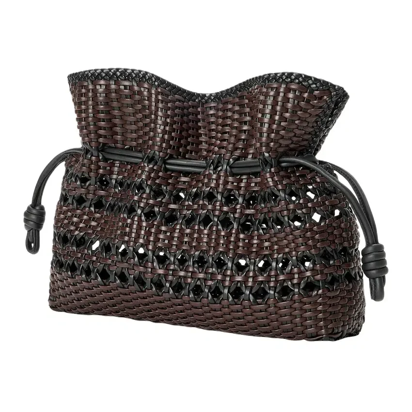 Medium Flamenco Clutch “Black Brown” a411Fc1Xdn-1103 Medium Flamenco Clutch “Black Brown” a411Fc1Xdn-1103
