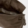 Medium Flamenco Clutch in Grained Nubuck Medium Flamenco Clutch in Grained Nubuck