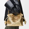 Medium Flamenco Clutch in Laminated Lambskin Medium Flamenco Clutch in Laminated Lambskin