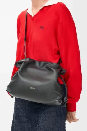 Medium Flamenco Clutch in Nappa Calfskin