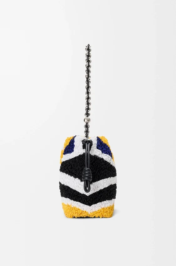Medium Flamenco Purse in Embroidered Nappa Medium Flamenco Purse in Embroidered Nappa
