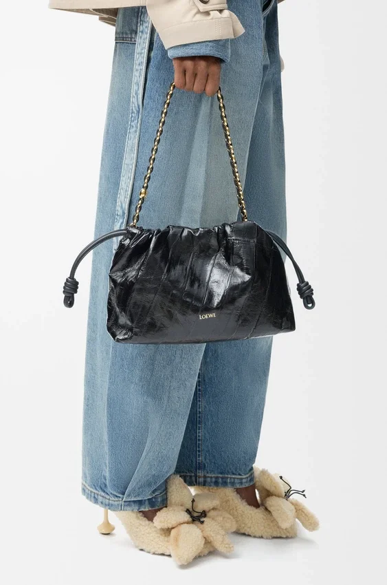 Medium Flamenco Purse in Hagfish Medium Flamenco Purse in Hagfish
