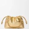 Medium Flamenco Purse in Laminated Lambskin Medium Flamenco Purse in Laminated Lambskin