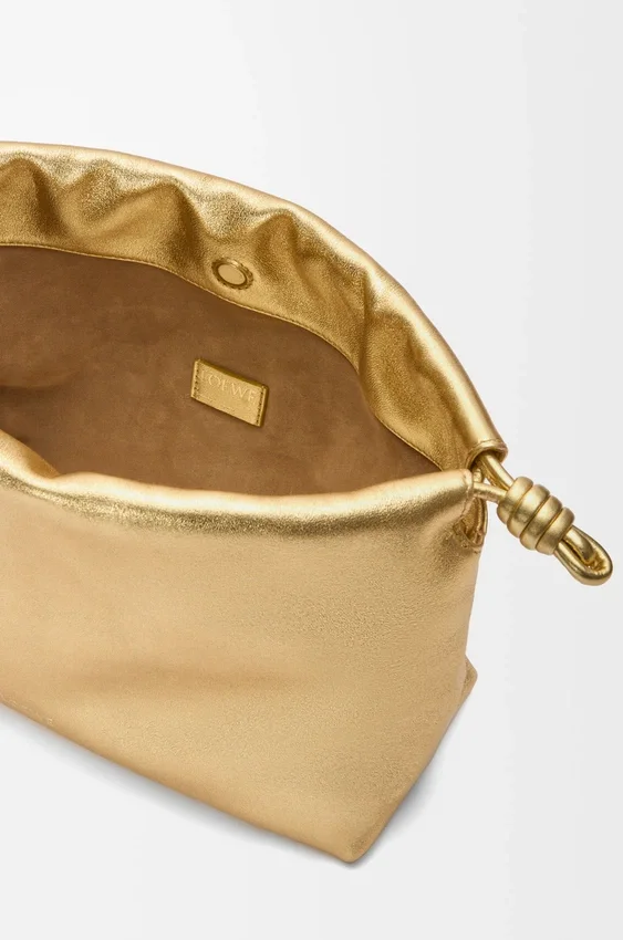 Medium Flamenco Purse in Laminated Lambskin Medium Flamenco Purse in Laminated Lambskin