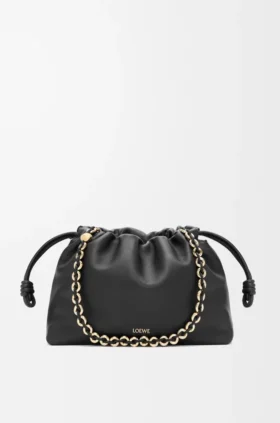 Medium Flamenco Purse in Mellow Nappa Lambskin
