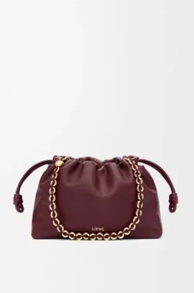 Medium Flamenco Purse in Mellow Nappa Lambskin