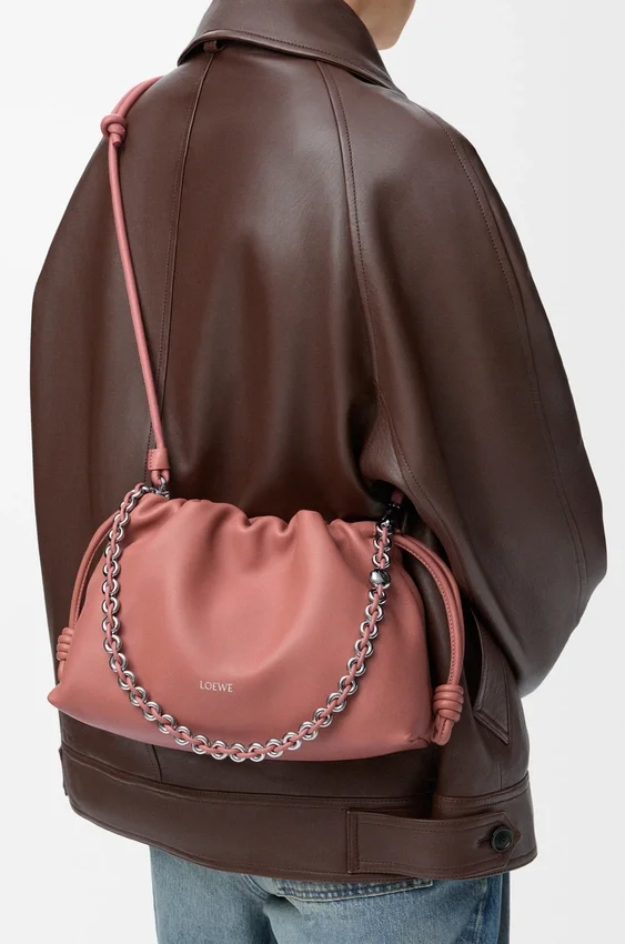 Medium Flamenco Purse in Mellow Nappa Lambskin Medium Flamenco Purse in Mellow Nappa Lambskin