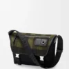 Medium Flex Messenger in Canvas and Brushed Suede