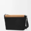 Medium Flex Messenger in Canvas and Suede Medium Flex Messenger in Canvas and Suede