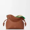 Medium Layered Flamenco Clutch in Nappa Calfskin Medium Layered Flamenco Clutch in Nappa Calfskin