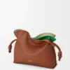 Medium Layered Flamenco Clutch in Nappa Calfskin Medium Layered Flamenco Clutch in Nappa Calfskin