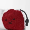 Medium Lion Beads Flamenco Purse in Beaded Canvas and Calfskin Medium Lion Beads Flamenco Purse in Beaded Canvas and Calfskin