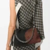 Medium Lion Beads Flamenco Purse in Beaded Canvas and Calfskin Medium Lion Beads Flamenco Purse in Beaded Canvas and Calfskin