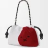 Medium Lion Beads Flamenco Purse in Beaded Canvas and Calfskin Medium Lion Beads Flamenco Purse in Beaded Canvas and Calfskin
