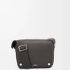 Medium Pebble Messenger Bag in Supple Grained Calfskin