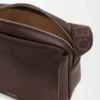 Medium Pebble Messenger Bag in Supple Grained Calfskin
