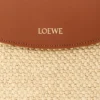 Medium Pescador Bag in Raffia and Calfskin