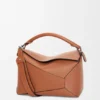 Medium Puzzle Edge Bag in Classic Calfskin