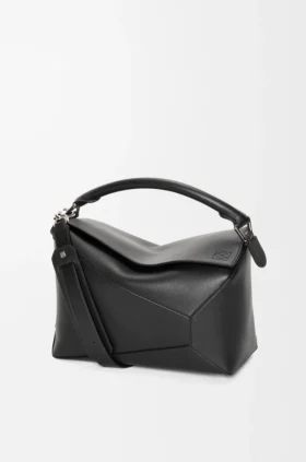 Medium Puzzle Edge Bag in Classic Calfskin