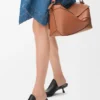 Medium Puzzle Edge Bag in Classic Calfskin