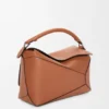 Medium Puzzle Edge Bag in Classic Calfskin