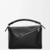 Medium Puzzle Edge Bag in Classic Calfskin